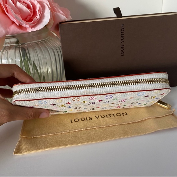 Louis Vuitton zippy multicolor white mc wallet - Picture 2 of 15